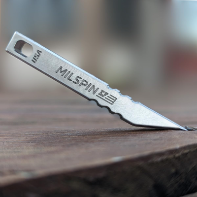 Milspin Rhino Bar Keychain Pry Bar